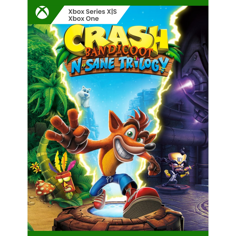 Crash Bandicoot N. Sane Trilogy – Xbox One / Xbox Series X|S – Mídia Digital