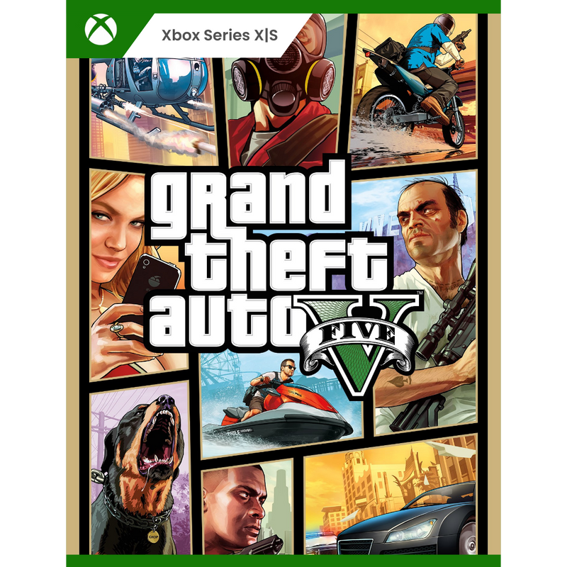 GTA 5: Grand Theft Auto V – Xbox Series X|S – Mídia Digital